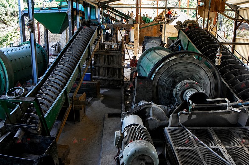 Spiral Classifier-Ball Mill Grinding Circuit