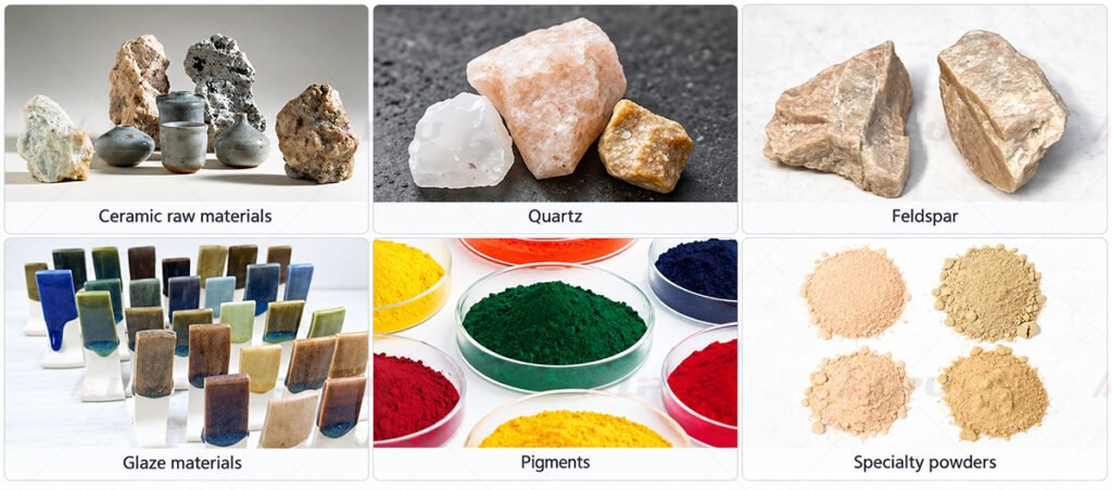 Batch ball mill applications for ceramics quartz feldspar and specialty materials