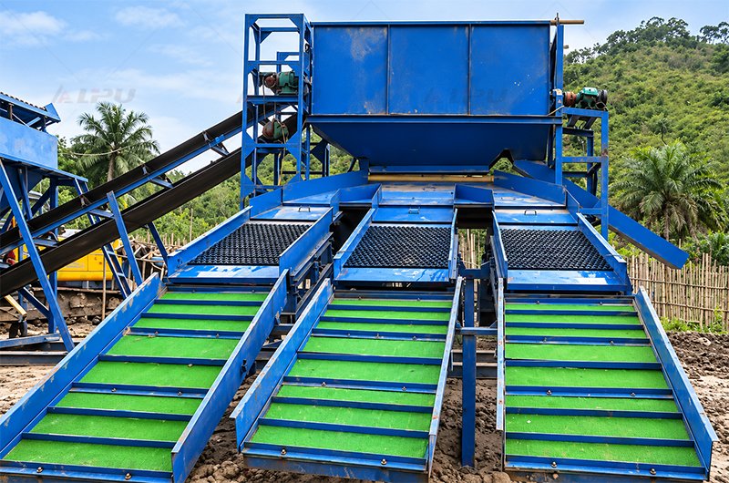 gold-sluice-box-customer-site