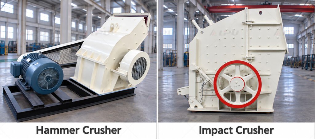 crusher.jpgHammer crusher vs impact crusher comparison