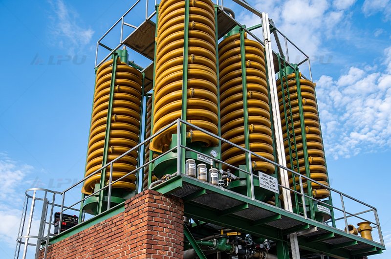 Heavy Mineral Sand Spiral Concentration Stage