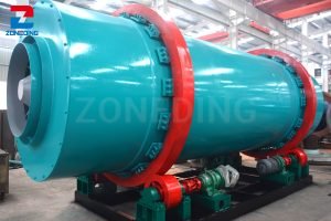 Triple Pass Rotary Drum Dryer Machine