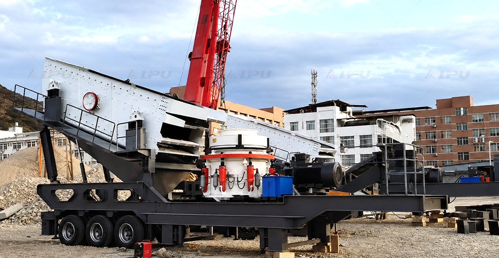 Wheeled Mobile Cone Crushing Station