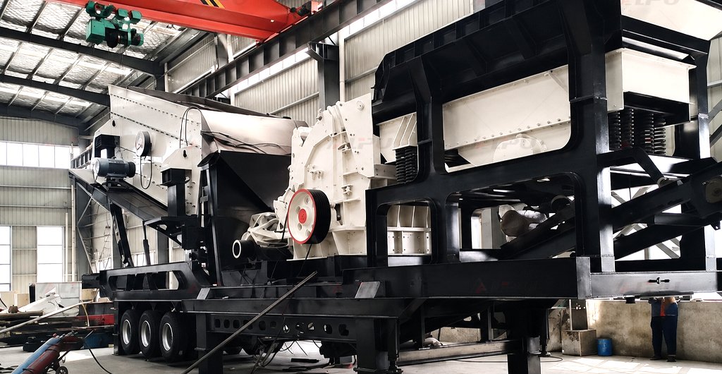 Wheeled Mobile Impact Crushing Station