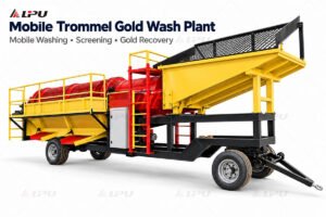 Mobile Trommel Gold Wash Plant